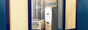 open storage unit