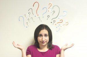 confused girl