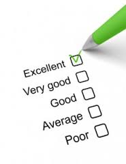 excellent checklist