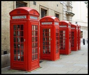 telephone box sized storage