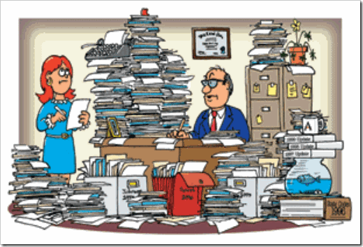 messy-office-space-cartoon | McCarthy's Removals