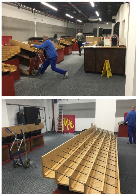 During The Jumbo Removal