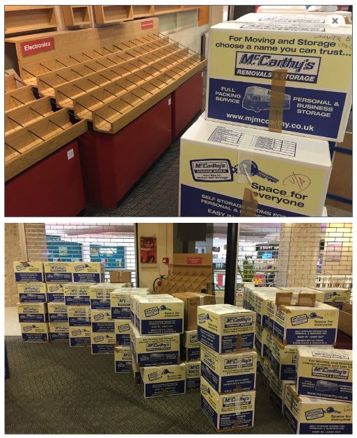 Removal Boxes Packed Jumbo
