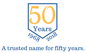 50th Removals & Storage Logo