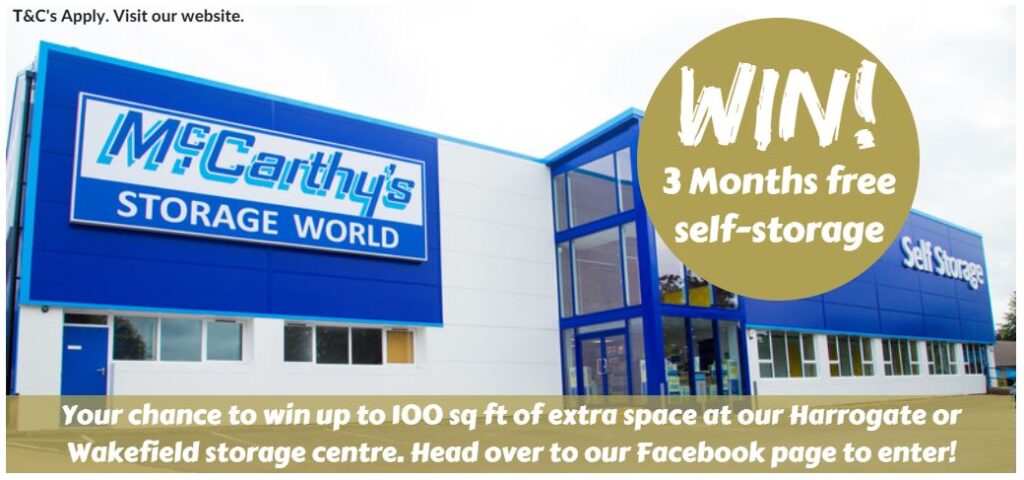 Competition: Win free self storage!